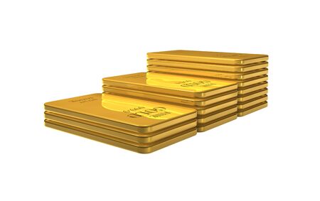 Simple financial related icons, 3d object coinsの写真素材