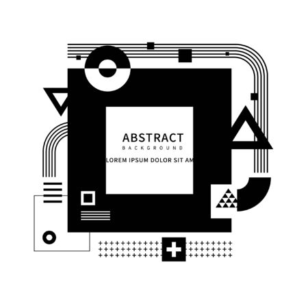 Abstract geometric pattern design and background.Colorful geometric backgroundのイラスト素材