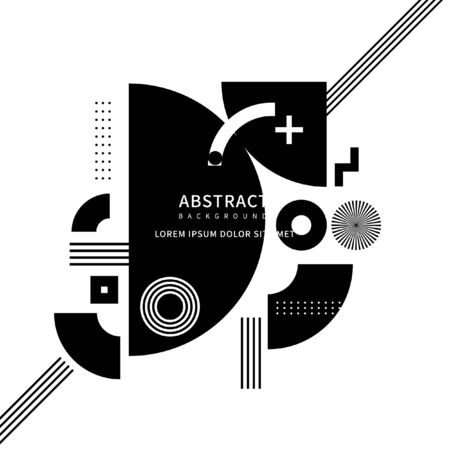 Abstract geometric pattern design and background.Colorful geometric backgroundのイラスト素材