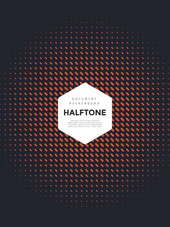 Halftone dots design, halftone backgroundのイラスト素材