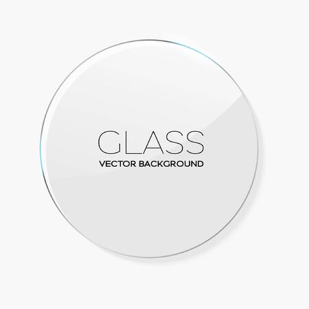 Transparent glass frameのイラスト素材