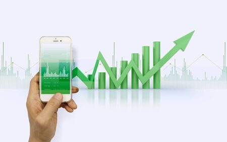 Financial Object, Stock Market, Stock Tradingの写真素材