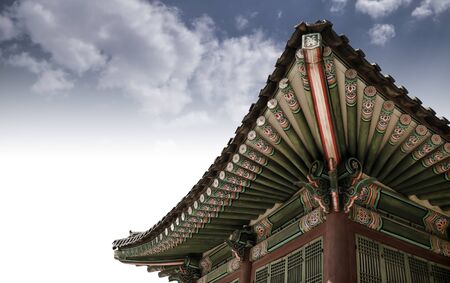 korean traditional architectural building
