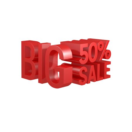 3d rendering sale object, sale backgroundの写真素材