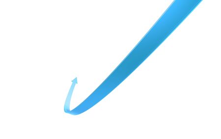 3d arrows, Path separated arrow objectの写真素材