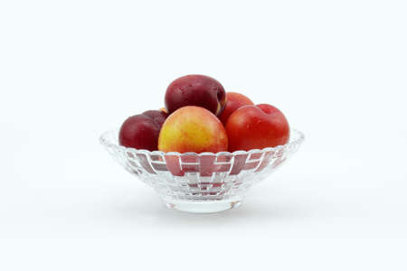 Summer season fruit plumの写真素材