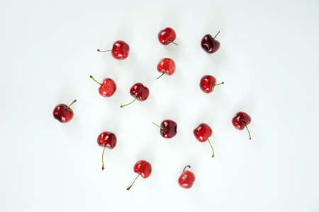 Fresh and nutritious cherry objectの写真素材