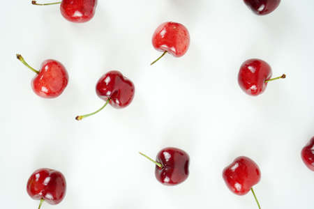 Fresh and nutritious cherry objectの写真素材