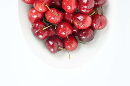 Fresh and nutritious cherry objectの写真素材