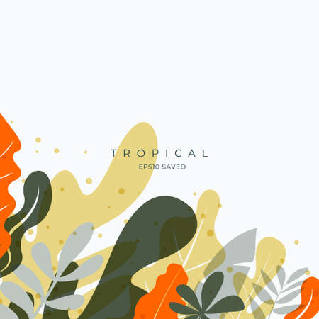 summer backgroundのイラスト素材