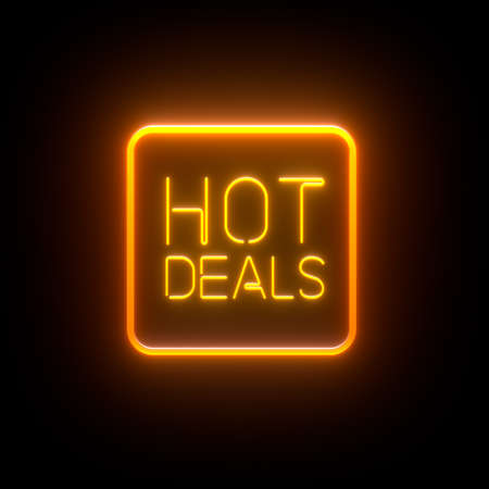 summer neon sign background, light effectの写真素材