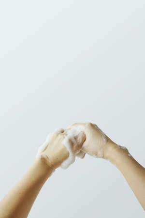 wash your hands. Hygiene. Hand clean to prevent infection.の写真素材