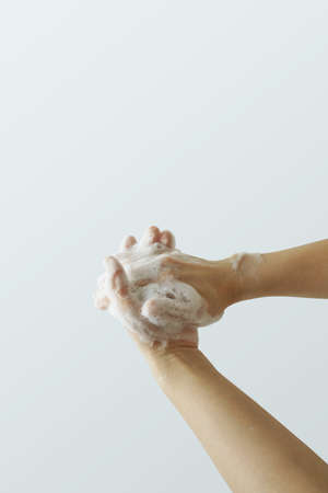 wash your hands. Hygiene. Hand clean to prevent infection.の写真素材