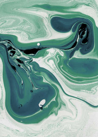 Decorative liquid marble texture. Abstract painting.