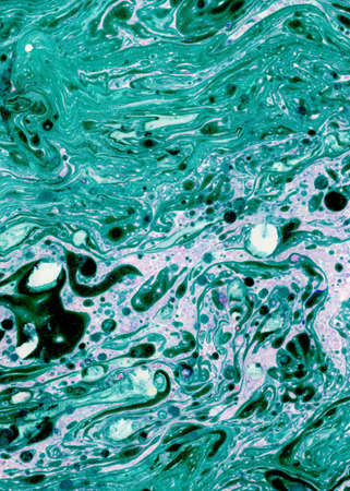 Decorative liquid marble texture. Abstract painting.の写真素材