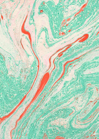 Decorative liquid marble texture. Abstract painting.の写真素材