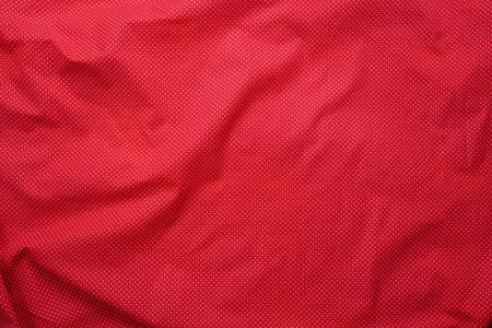 Cloth of various materials, Silk, cloth, red checkered tableclothの写真素材
