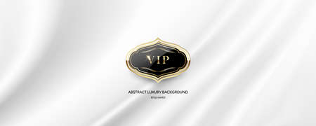 abstract luxury background.vip label.のイラスト素材