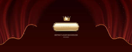 abstract luxury background.vip label.のイラスト素材