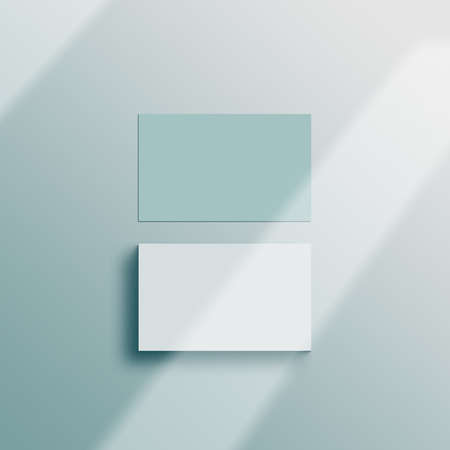 Mockup background with natural shadows, shadow overlayの写真素材