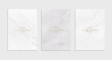 Luxurious luxury marble material, gray marble textureのイラスト素材