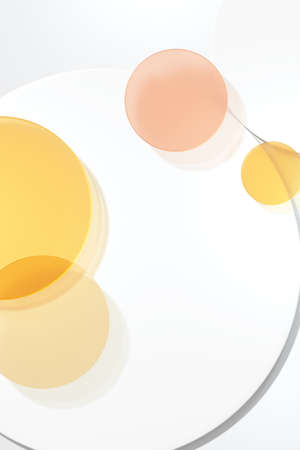 beauty product scene, cosmetic podiumの写真素材