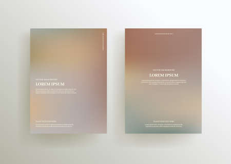 gradient background, soft color frames.のイラスト素材