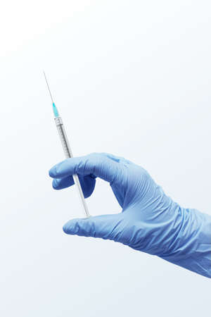 3d render vaccination, covid-19 vaccine.の写真素材