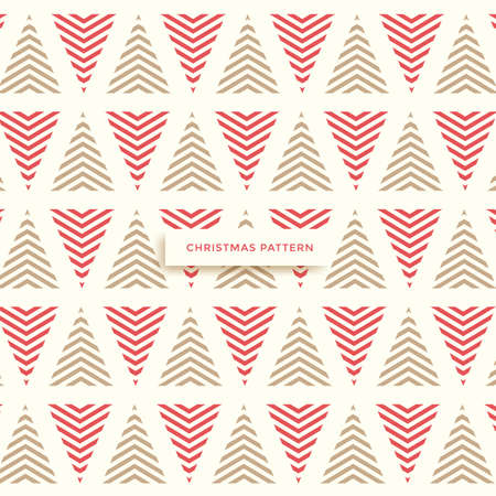 Geometric seamless pattern. Christmas for winter holidays design.のイラスト素材
