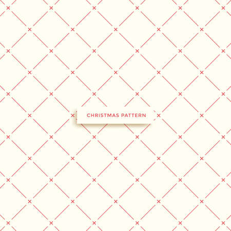 Geometric seamless pattern. Christmas for winter holidays design.のイラスト素材