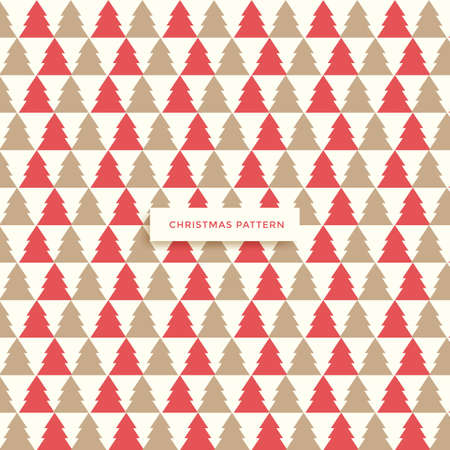 Geometric seamless pattern. Christmas for winter holidays design.のイラスト素材