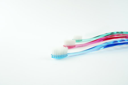 Toothbrush and Oral Cleaning, dental clinicの写真素材