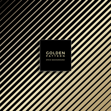 Luxury golden geometric pattern, abstract pattern backgroundのイラスト素材