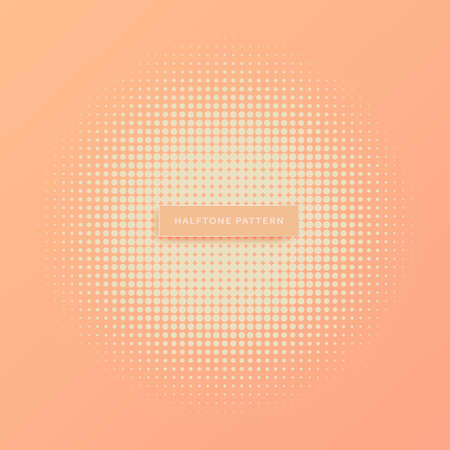 Halftone pattern, abstract backgroundのイラスト素材