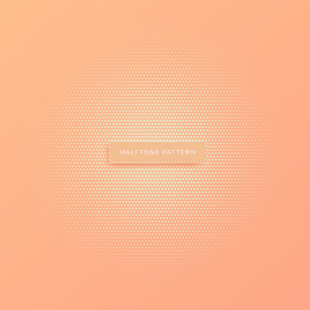 Halftone pattern, abstract backgroundのイラスト素材