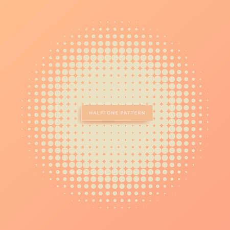 Halftone pattern, abstract backgroundのイラスト素材