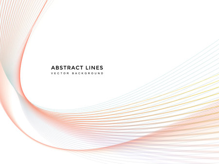 abstract line backgroundのイラスト素材