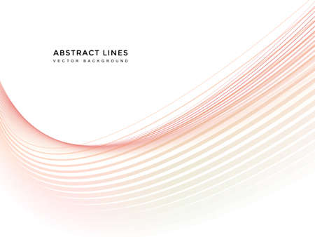 abstract line backgroundのイラスト素材