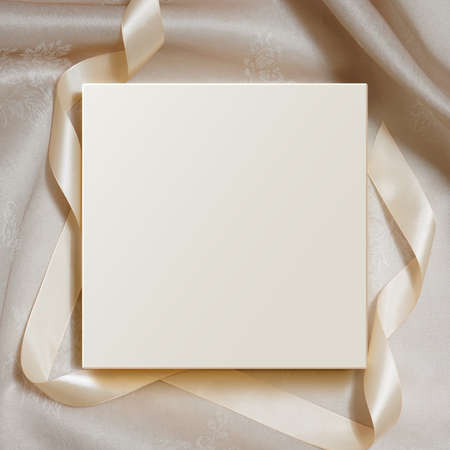 gift box background, invitation frame & bannerの写真素材
