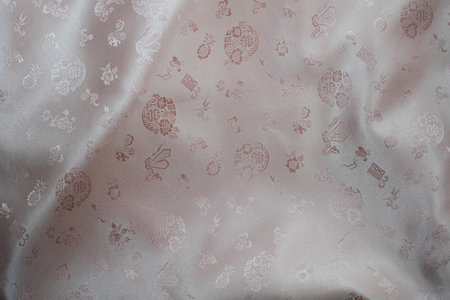Korean traditional material, traditional cloth materialの写真素材