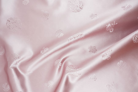Korean traditional material, traditional cloth materialの写真素材