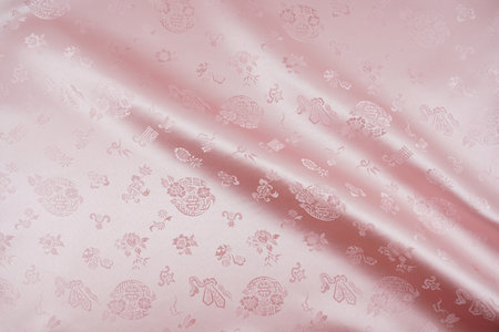 Korean traditional material, traditional cloth materialの写真素材