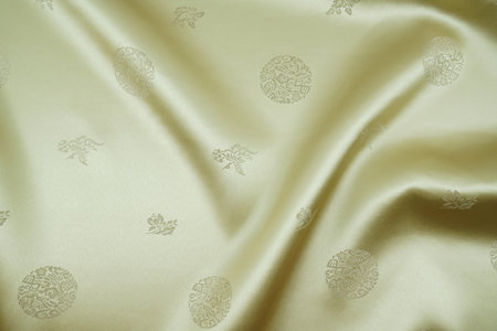 Korean traditional material, traditional cloth materialの写真素材