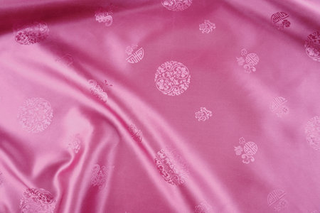 Korean traditional material, traditional cloth materialの写真素材