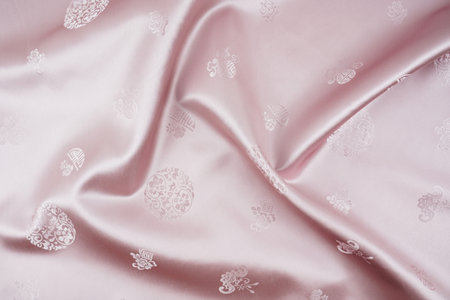 Korean traditional material, traditional cloth materialの写真素材