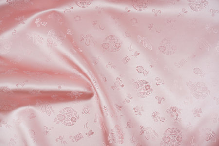 Korean traditional material, traditional cloth materialの写真素材