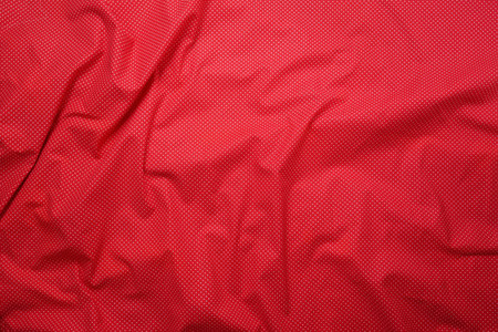 Cloth of various materials, Silk, cloth, red checkered tableclothの写真素材