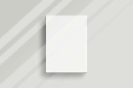 Mockup background with natural shadows, shadow overlayの写真素材