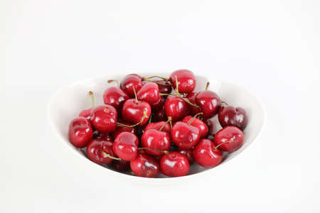 Fresh and nutritious cherry objectの写真素材