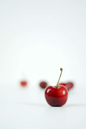 Fresh and nutritious cherry objectの写真素材
